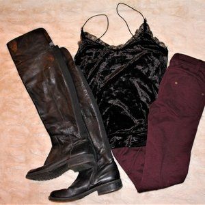 Leather, Over the Knee Boots